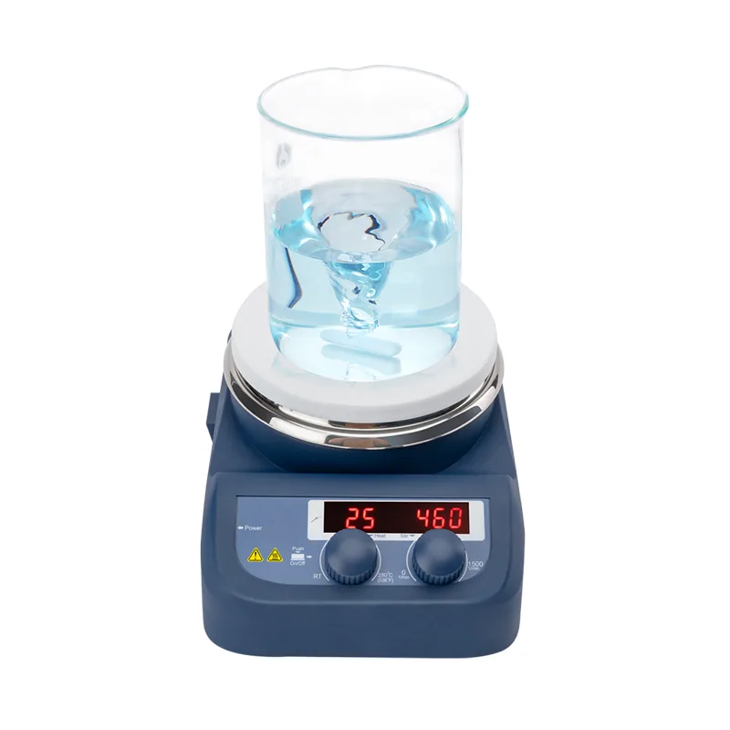 Pengaduk Hotplate Magnetik Digital LED