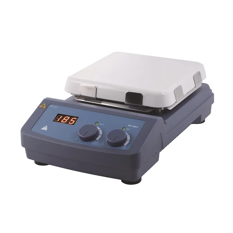 Pengaduk Hotplate Magnetik Dengan Piring Keramik 7 Inci